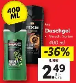 Lidl Axe duschgel Angebot