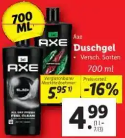 Lidl Axe Duschgel Angebot