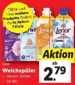 Lidl Lenor Weichspuler Angebot