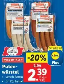 Lidl Putenwürstel Angebot