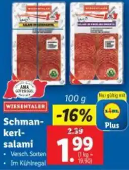 Lidl Schmankerl salami Angebot