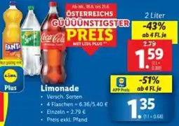 Lidl Limonade Angebot
