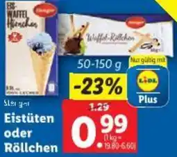 Lidl Eistüten oder Röllchen Angebot