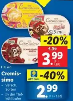 Lidl Cremissimo Angebot