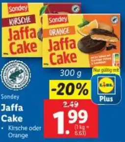 Lidl Sondey Jaffa Cake Angebot