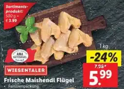 Lidl WIESENTALER Frische Maishendl Flügel Angebot