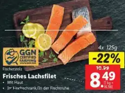 Lidl Fischerstolz Frisches Lachsfilet Angebot