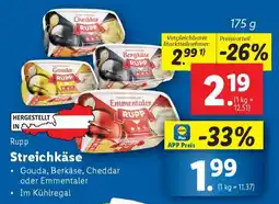 Lidl Rupp Streichkäse Angebot