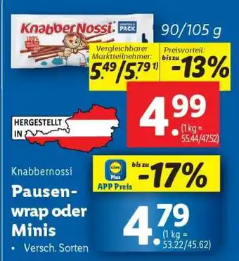 Lidl Knabbernossi Angebot