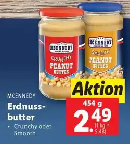 Lidl MCENNEDY Erdnussbutter Angebot