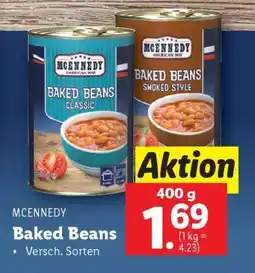 Lidl MCENNEDY Baked Beans Angebot