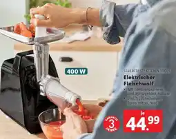 Lidl Elektrischer Fleischwolf Angebot