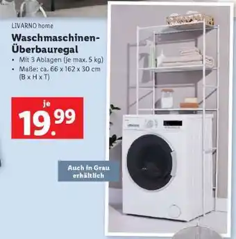 Lidl Waschmaschinen-Überbauregal Angebot