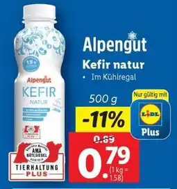 Lidl Alpengut Kefir natur Angebot
