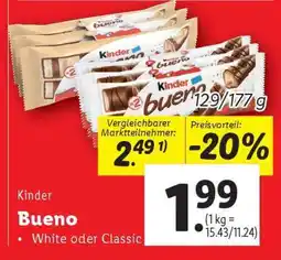 Lidl Kinder Bueno Angebot