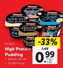 Lidl Ehrmann High Protein Pudding Angebot