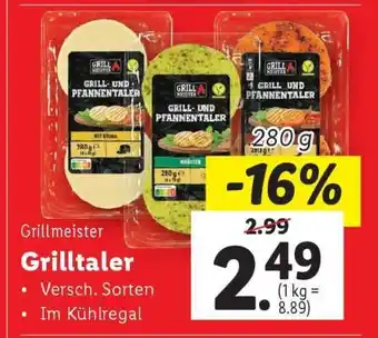Lidl Grillmeister Grilltaler Angebot