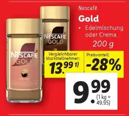 Lidl Nescafe Gold Angebot