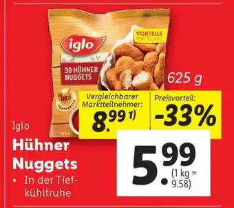 Lidl Iglo Hühner Nuggets Angebot