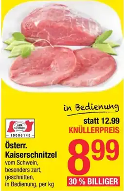 Maximarkt Österr. Kaiserschnitzel Angebot