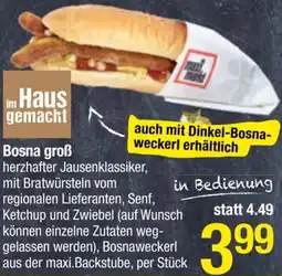Maximarkt Bosna groß Angebot