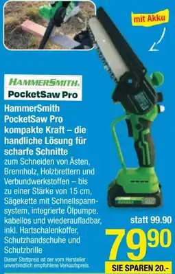 Maximarkt HammerSmith PocketSaw Pro Angebot