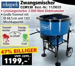 Norma Scheppach Zwangsmischer CCM130 Angebot