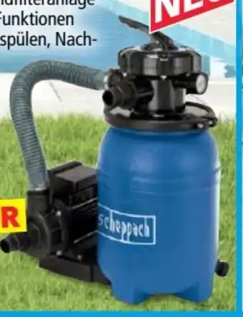 Norma Scheppach Pool-Sandfilteranlage PSFA15 Angebot