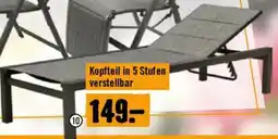 Hornbach Gartenliege Angebot