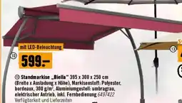 Hornbach Standmarkise Biella Angebot