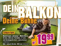 Hornbach Kunstrasen Arizona Meterware Angebot