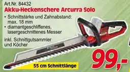 Zgonc E Einhell Akku-Heckenschere Arcurra Solo Angebot