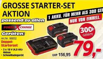 Zgonc E Einhell Doppel- Starterset Angebot
