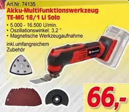 Zgonc E Einhell Akku-Multifunktionswerkzeug TE-MG 18/1 Li Solo Angebot