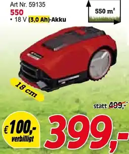 Zgonc E Einhell Akku-Mähroboter Sets 500 Angebot