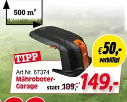 Zgonc Mähroboter- Garage Angebot