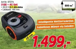 Zgonc Akku-Mähroboter Sets i108 + 4G Set Angebot