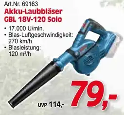 Zgonc Bosch Akku-Laubbläser GBL 18V-120 Solo Angebot