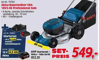 Zgonc Bosch Akku-Rasenmäher GRA 18V2-46 Professional Solo Angebot