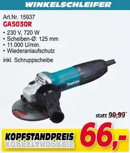 Zgonc Makita Winkelschleifer ga5030r Angebot