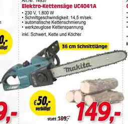Zgonc Makita Elektro-Kettensäge UC4041A Angebot