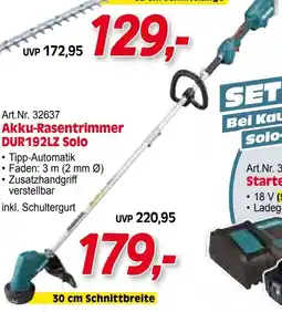 Zgonc Makita Akku-Rasentrimmer DUR192LZ Solo Angebot