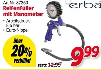 Zgonc Reifenfüller mit Manometer Angebot