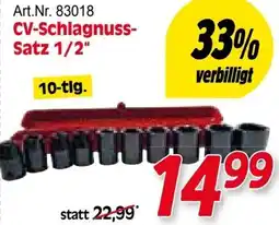Zgonc CV-Schlagnuss- Satz 1/2 Angebot