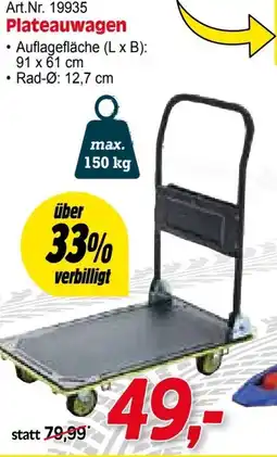 Zgonc Plateauwagen Angebot