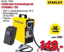 Zgonc STANLEY Fülldraht-Schweißgerät STARMIG 130 Angebot