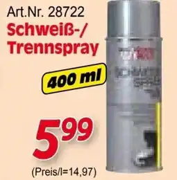 Zgonc Schweißer /Trennspray Angebot