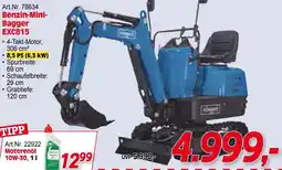 Zgonc Scheppach Benzin Mini Bagger EXC815 Angebot