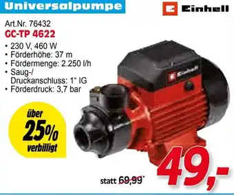 Zgonc E Einhell Universalpumpe Angebot