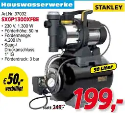 Zgonc STANLEY Hauswasserwerke Angebot